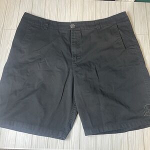 Metal Mulisha Chino Shorts Men's Size 44 Black Casual Freestyle Motocross